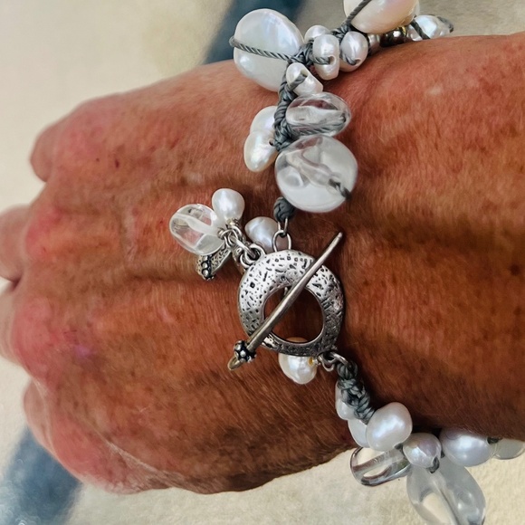 Freshwater Pearls, Quartz, & silk - Picture 6 of 7